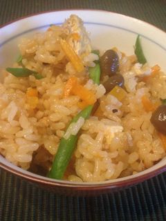 簡単!!炊き込みご飯☆-レシピのメイン写真