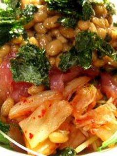 キムチ納豆まぐろ丼-レシピのメイン写真