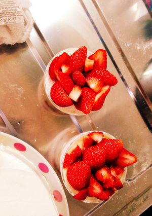 ストロベリースノー-レシピのメイン写真