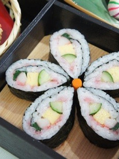 母の日 お花寿司-レシピのメイン写真