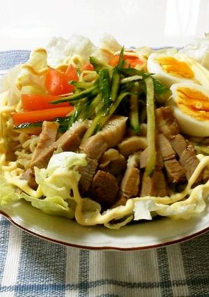 冷やし中華始めました！サラダ冷やし中華-レシピのメイン写真