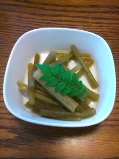 ふきの煮物-レシピのメイン写真