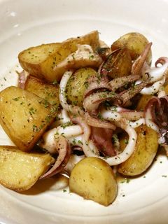 ハリイカのじゃがバター炒め-レシピのメイン写真