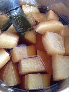 大根だけの煮物-レシピのメイン写真