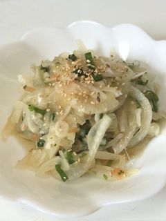 簡単!美味しい!玉ねぎサラダ!梅風味-レシピのメイン写真