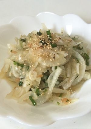 簡単！美味しい！玉ねぎサラダ！梅風味-レシピのメイン写真