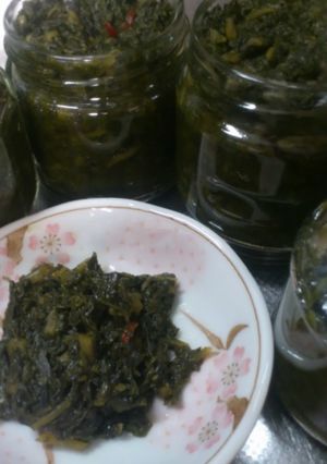 フキの葉で作る佃煮だワン-レシピのメイン写真