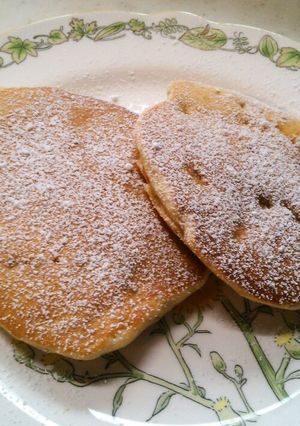 くるみとバナナのホットケーキ-レシピのメイン写真