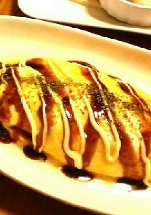 なんちゃってとん平焼き♡-レシピのメイン写真