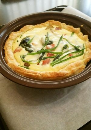 タジン鍋DE簡単キッシュ-レシピのメイン写真