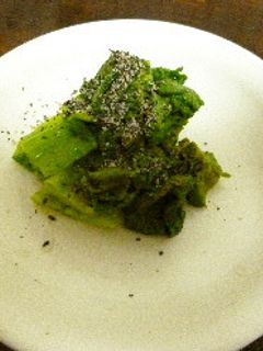 高菜の胡麻和え-レシピのメイン写真