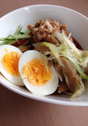 納豆も美味しい冷麺-レシピのメイン写真