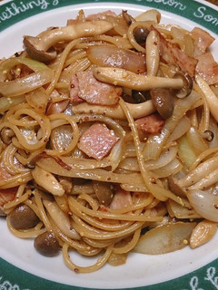 しめじとベーコンのマヨマスタードパスタ-レシピのメイン写真