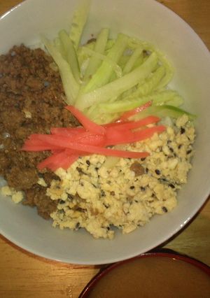 ご飯がおいしい☆三色丼-レシピのメイン写真