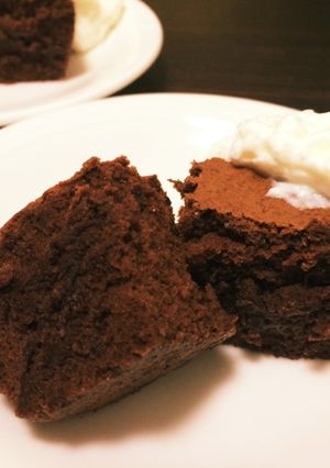 チョコスフレ-レシピのメイン写真