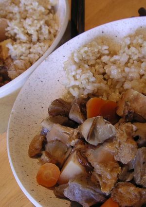 たけのこの煮物丼（ババ・フード）-レシピのメイン写真