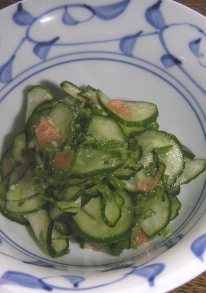 夏の定番★梅しそきゅうり-レシピのメイン写真