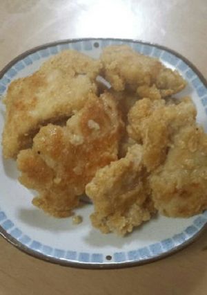 胸肉柔らか！衣もヘルシーな味染み唐揚げ風-レシピのメイン写真