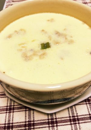 簡単!ダシ取り不要で大鉢茶碗蒸し(⌒⌒)-レシピのメイン写真