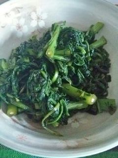 春菊のすき焼き風-レシピのメイン写真