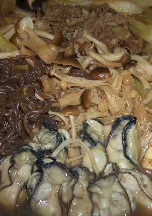 牡蠣のすき焼き-レシピのメイン写真