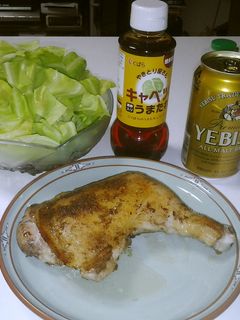 丸亀名物 骨付き鶏 ビールが美味い!-レシピのメイン写真