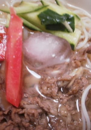 冷麺♡牛肉ときのこの中華風炒め-レシピのメイン写真