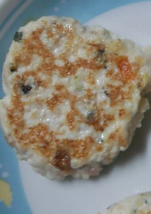ふわふわ豆腐ハンバーグ・離乳食後期-レシピのメイン写真
