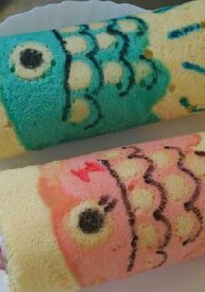 こどもの日 ♡鯉のぼりデコロール-レシピのメイン写真