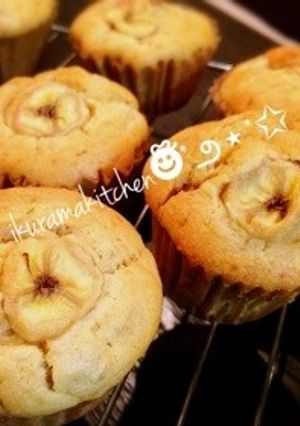 甘さ控えめ バナナマフィン♡ᵕ̈*⑅୨୧-レシピのメイン写真