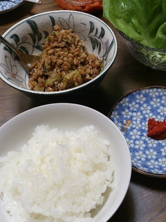 ひき肉納豆-レシピのメイン写真