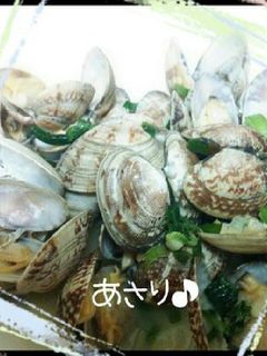簡単☆あさりの白ワイン蒸し♪-レシピのメイン写真