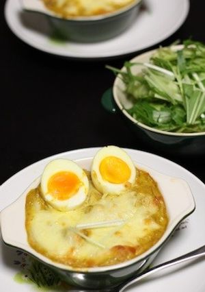 かえるちゃん♪カレークリームドリア♪-レシピのメイン写真