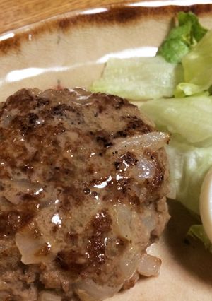我が家のハンバーグ-レシピのメイン写真