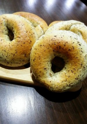 りんごと紅茶のベーグル-レシピのメイン写真