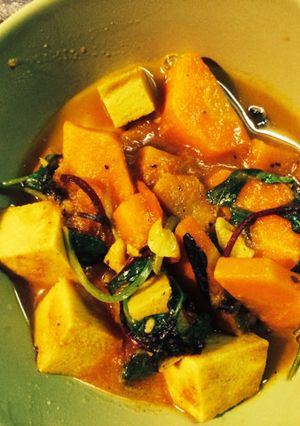 手軽に出来る高野豆腐のカレー煮-レシピのメイン写真