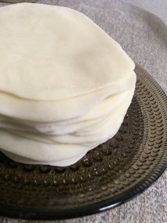 添加物なし!餃子の皮 茹で 水餃子向き-レシピのメイン写真