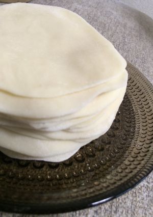 添加物なし！餃子の皮 茹で 水餃子向き-レシピのメイン写真