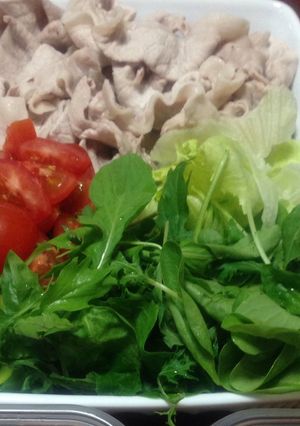 豚肉の冷しゃぶで、おもてなし-レシピのメイン写真
