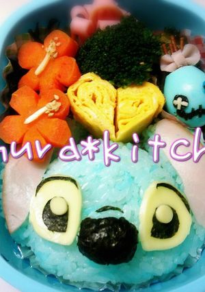 キャラ弁❈スティッチ-レシピのメイン写真