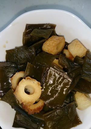茎わかめとちくわ煮-レシピのメイン写真