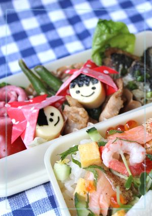 こどもの日弁当*キャンディチーズで兜の子-レシピのメイン写真