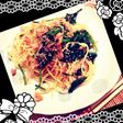 鮭とほうれん草の和風パスタ