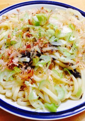 オイルサーディン焼きうどん-レシピのメイン写真