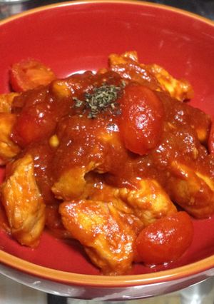 炊飯器でやっこい鶏胸肉♡オーロラソース-レシピのメイン写真