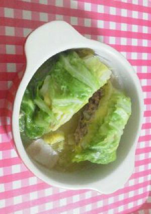 チーズ入りロールキャベツ(*^^*)-レシピのメイン写真