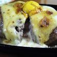 我が家のチーズinハンバーグ