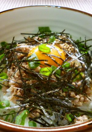 豚そぼろ丼♪-レシピのメイン写真