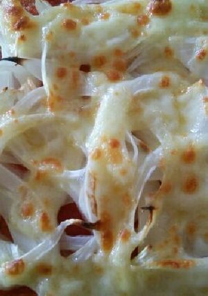 新玉ねぎのピザトースト-レシピのメイン写真