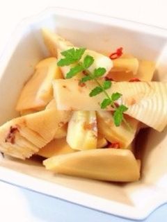 簡単!酒のつまみ♡たけのこの煮物-レシピのメイン写真
